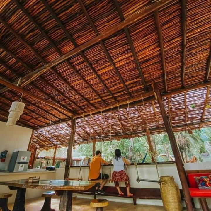 Hostal Mulut تولوم المظهر الخارجي الصورة