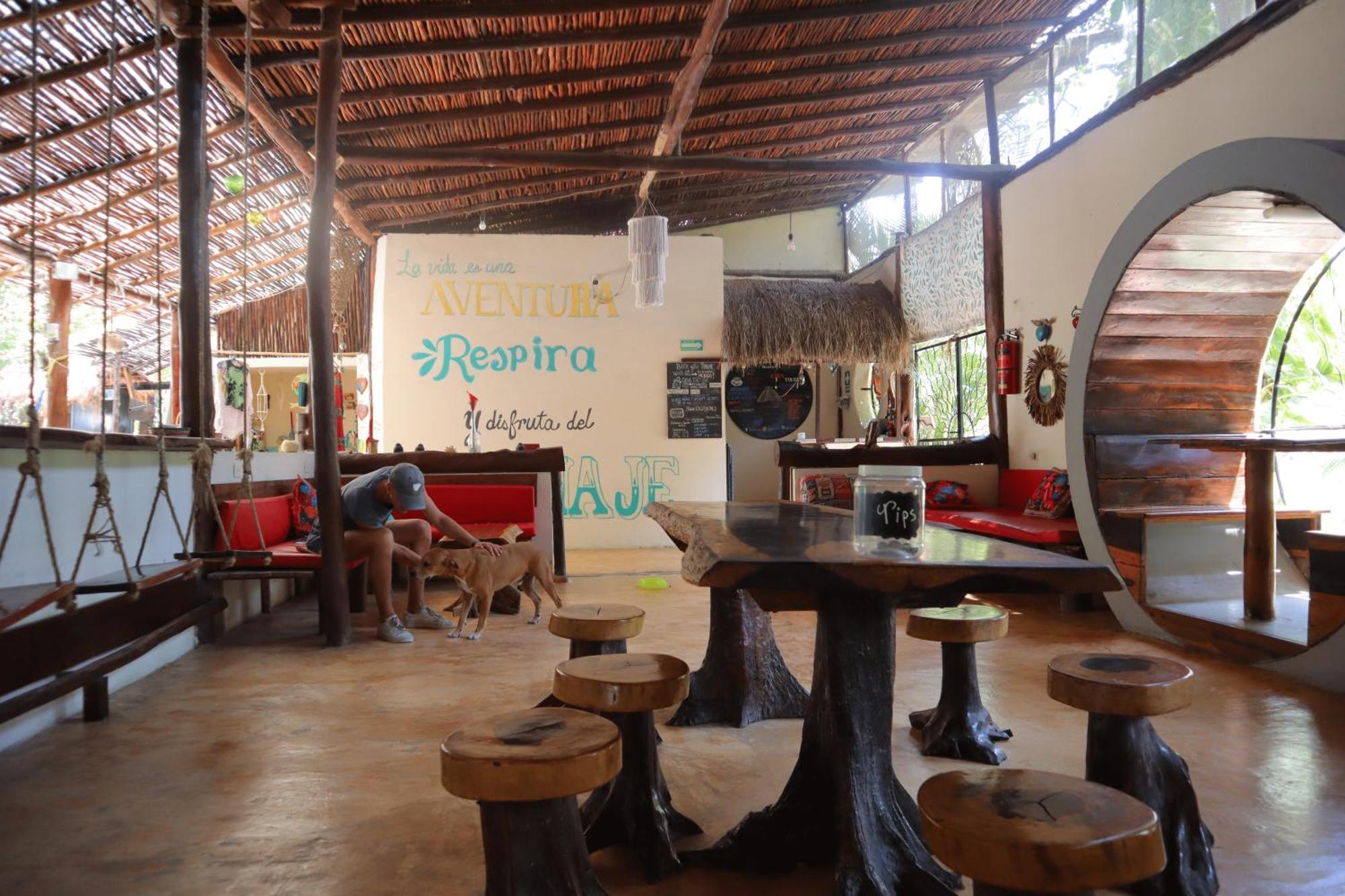 Hostal Mulut تولوم المظهر الخارجي الصورة