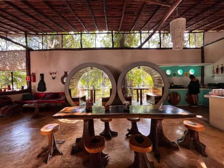 Hostal Mulut تولوم المظهر الخارجي الصورة