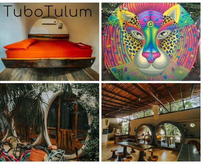 Hostal Mulut تولوم المظهر الخارجي الصورة