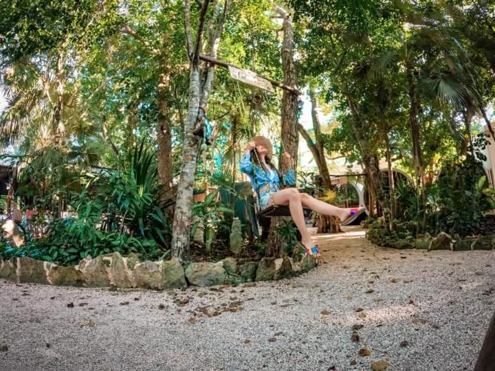 Hostal Mulut تولوم المظهر الخارجي الصورة