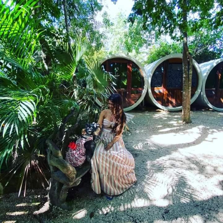 Hostal Mulut تولوم المظهر الخارجي الصورة