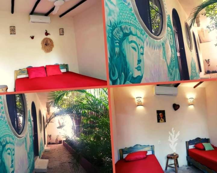 Hostal Mulut تولوم المظهر الخارجي الصورة