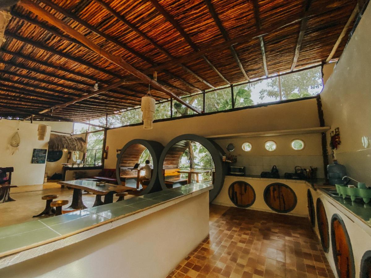 Hostal Mulut تولوم المظهر الخارجي الصورة